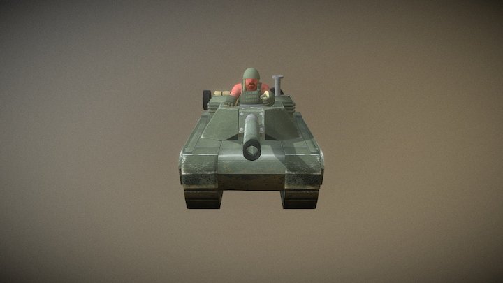Tank 3D Model