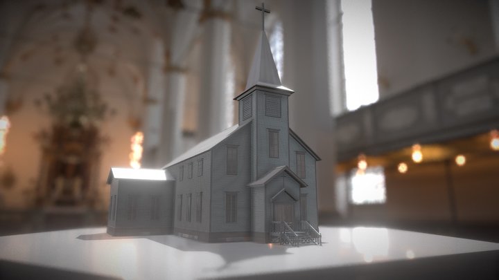 Church V38 3D Model