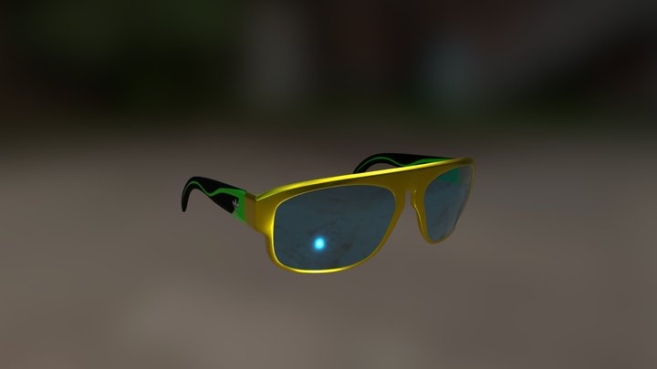 Glasses By PanxSoft 3D Model