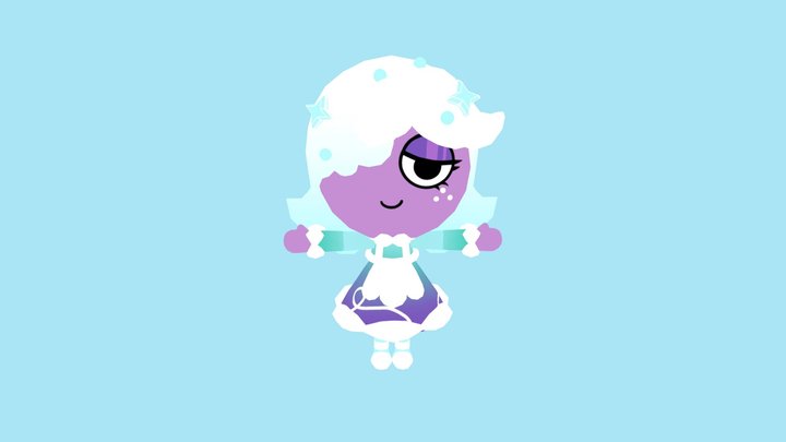 Snowtime Ginger - Dandy's World 3D Model