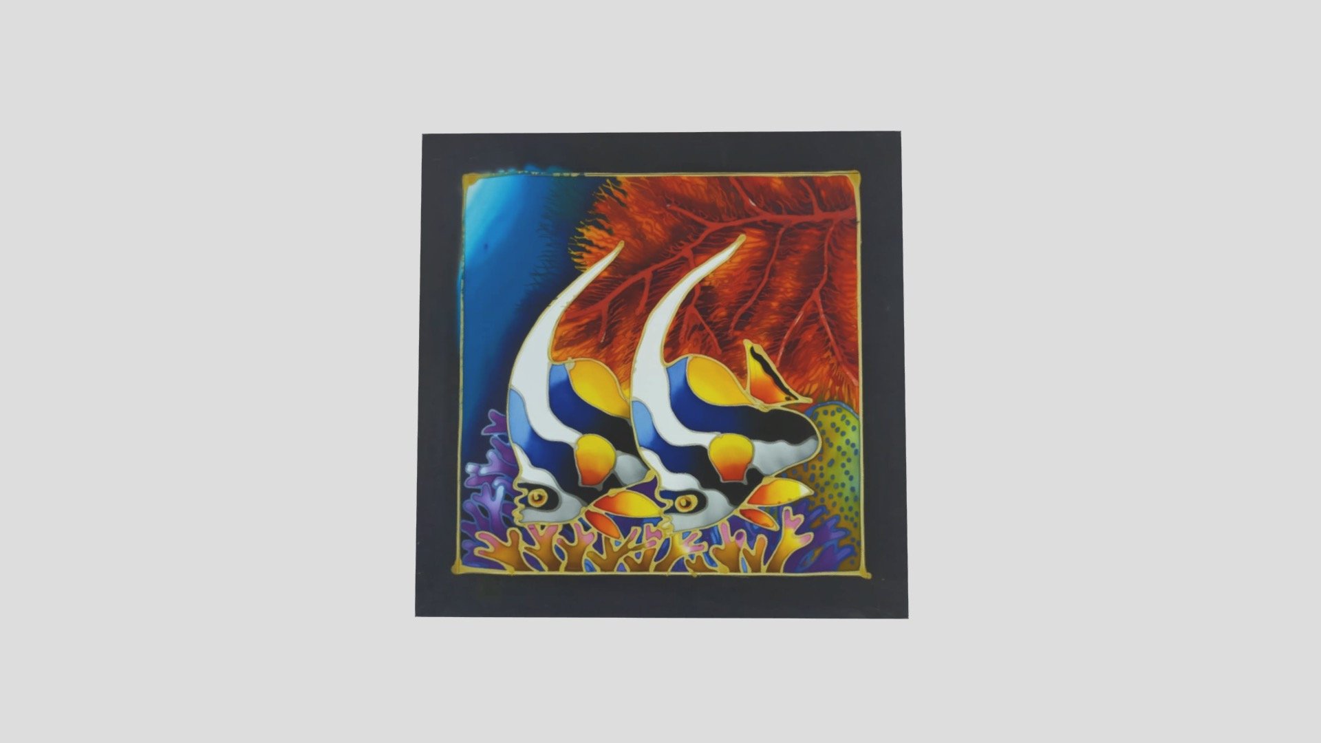 ARTNCRAFTLANGKAWI-01 Moorish Idol Craft