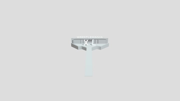 WWE WrestleMania XL Stage Design