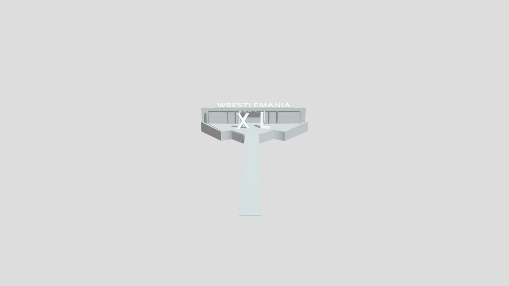 WWE WrestleMania XL Stage Design