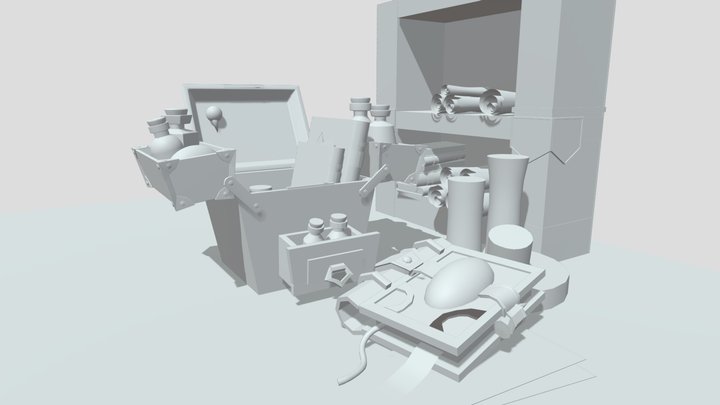 Witchbox_2_3 3D Model