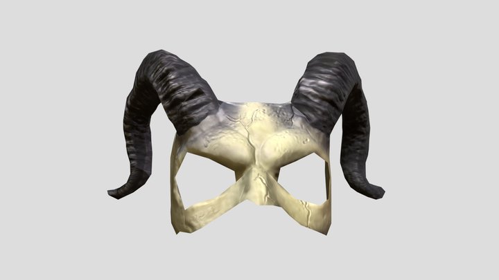 Horns Mask – Free 3D Model STL