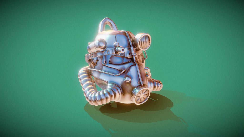 Helmet Of The Brotherhood Of Steel Trinket