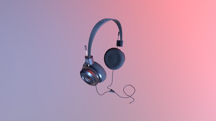 Head Phones 3D Model