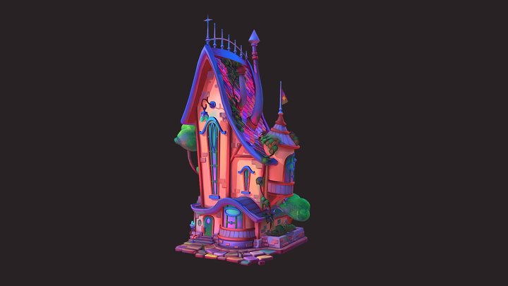 The House Of Fabulous 3D Model