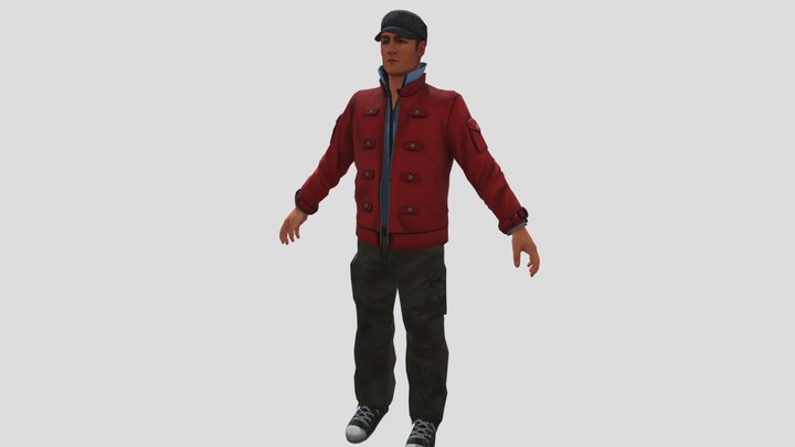 Darius Fullbody (Need for Speed Carbon) 3D Model