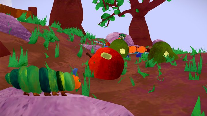 "The very hungry caterpillar"-storybookchallenge 3D Model