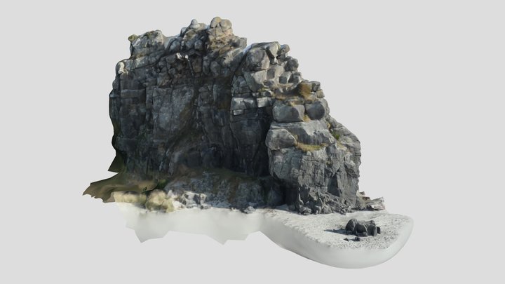 The Pinnacle, Long Beach, NZ 3D Model