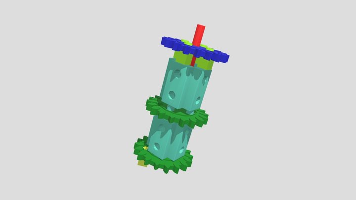 4.義大利比薩斜塔 3D Model