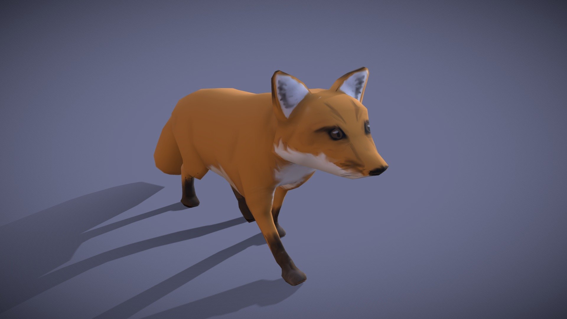 Stylized Animated Fox