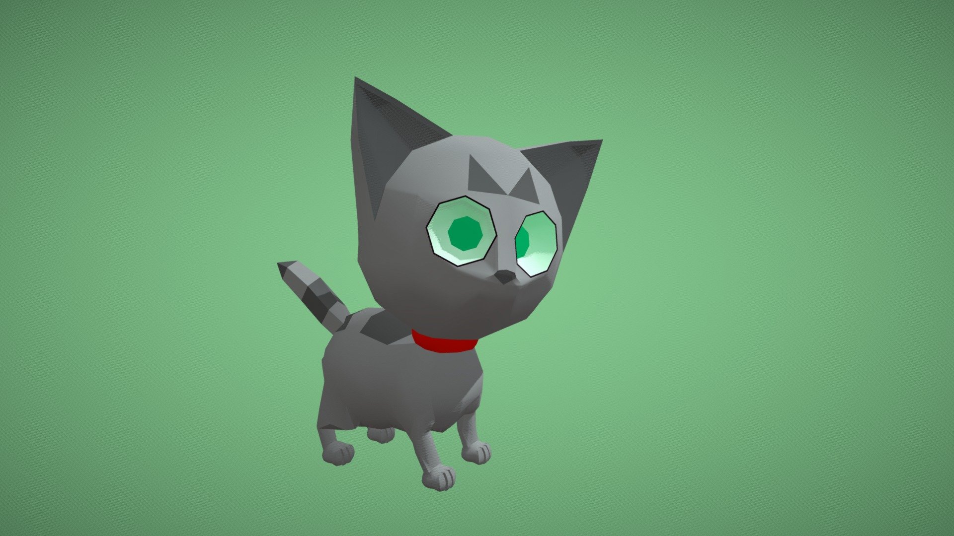 Три кэт. Картун Кэт. Sketchfab Cat. 3d Cat character.