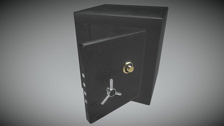 Simple Safe 3D Model