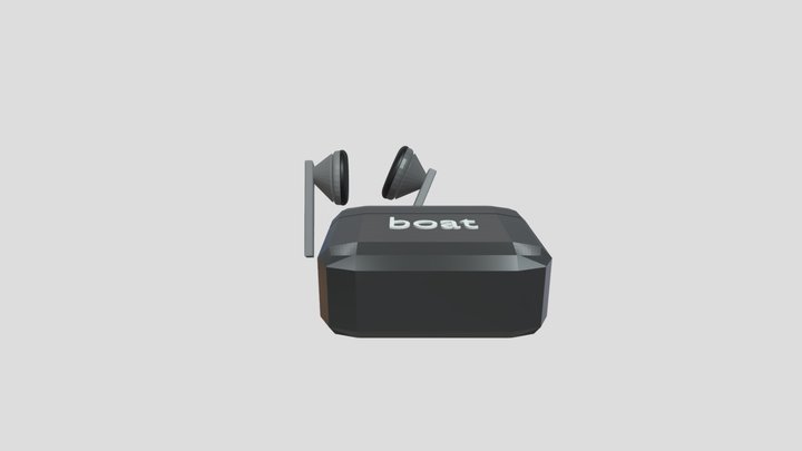 boat low poly earpods