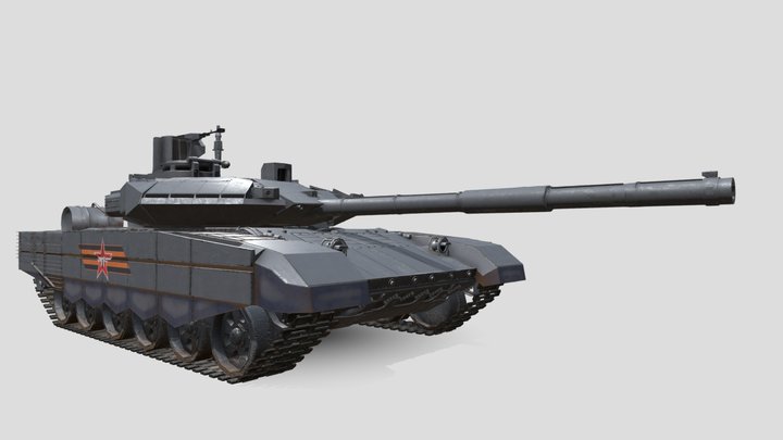 T-90M 3D Model