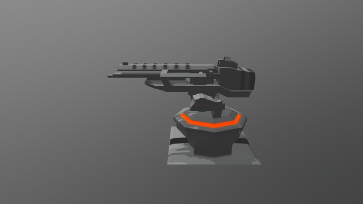 Pulse Laser, or Railgun, idk 3D Model