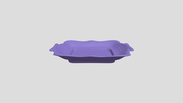 Skaleeritud Sparglitaldrik 3D Model