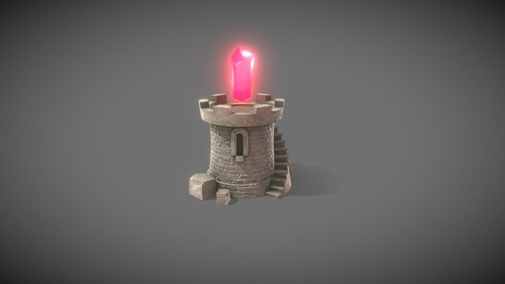 Medieval Tower 3D Model