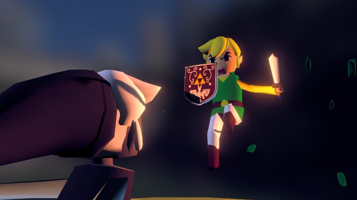 Link again 3D Model