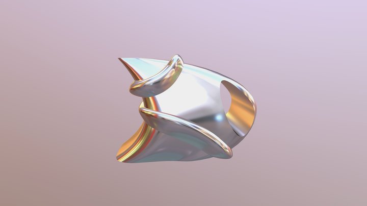 שניידר שקד משפך 3D Model