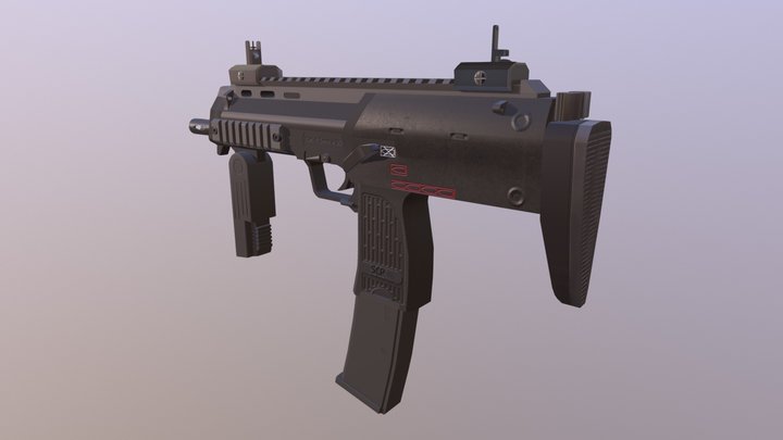 MP7 3D Model