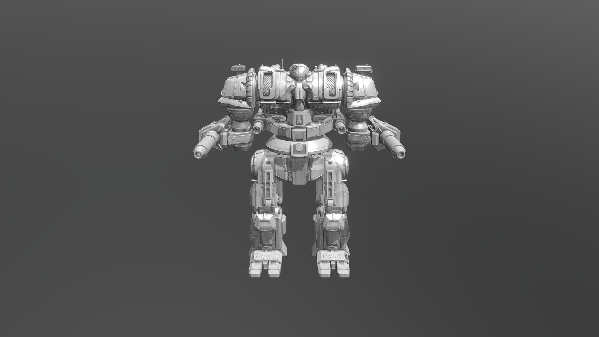 Devastator Mech WIP - 3D Model By Krytos [2e35d0a] - Sketchfab