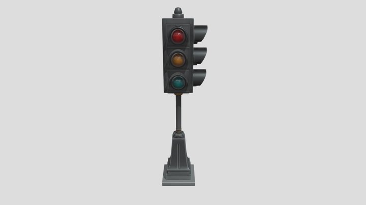 Traffic Light – Modello 3D gratuito STL