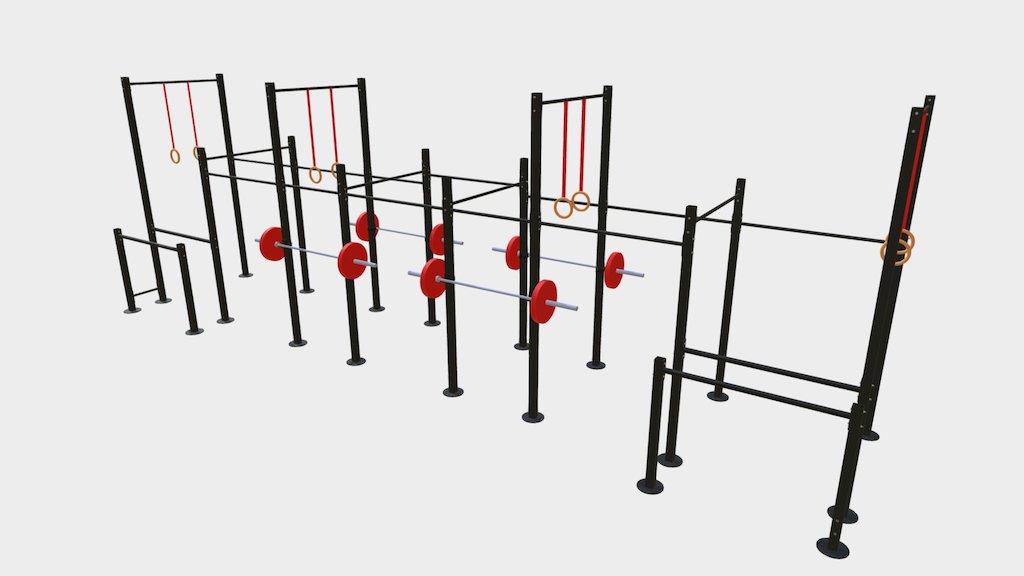 3D model Gym Bro - Giga Chad- Muscular man fitness crossfit VR