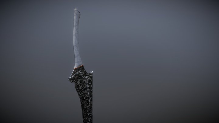 Fantasy Sword 3D Model