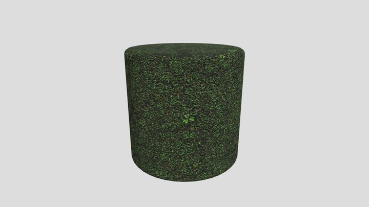 Procedural Grass 3D Model