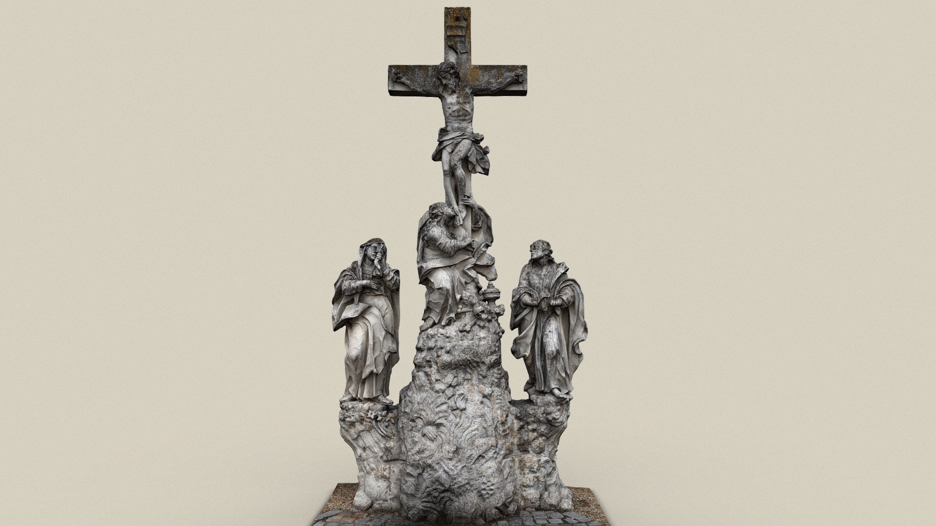 Kreuzigungsgruppe — Sketchfab embed 3D viewer