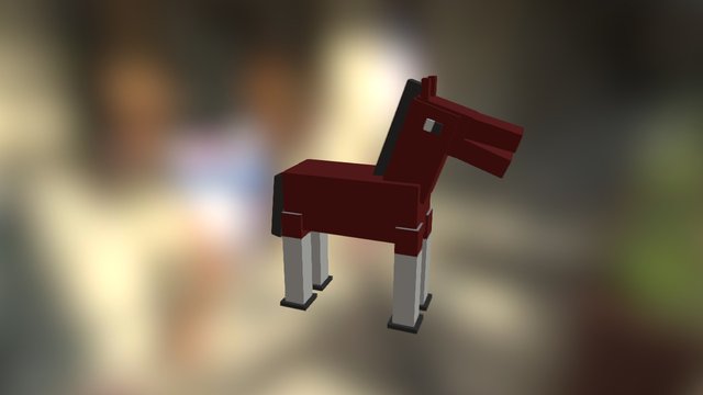 Horse 3D Model