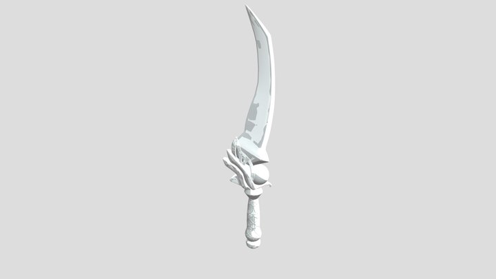 Sword No Poly+ Normal Map 3D Model