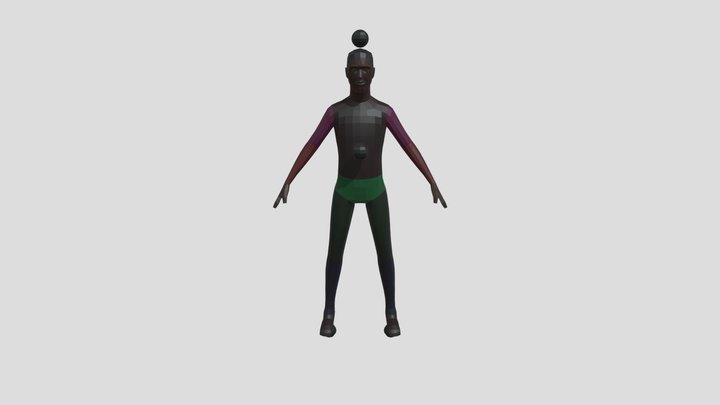 Layered Clothing Template 3D Model
