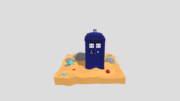 Lost TARDIS 3D Model