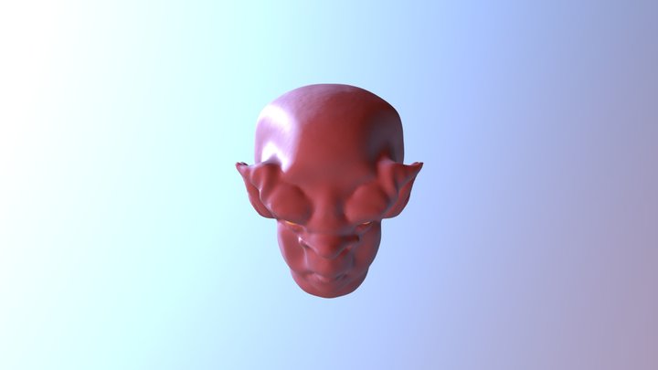 Chubby Devil Man 3D Model