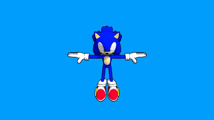 Sonic-r 3D models - Sketchfab