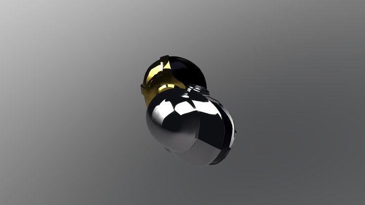 Daft Punk Yalith Mendoza 3D Model