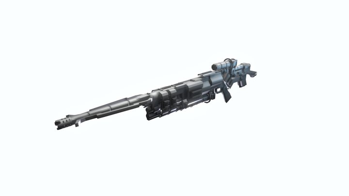 Sniper Crossbow Test 3D Model