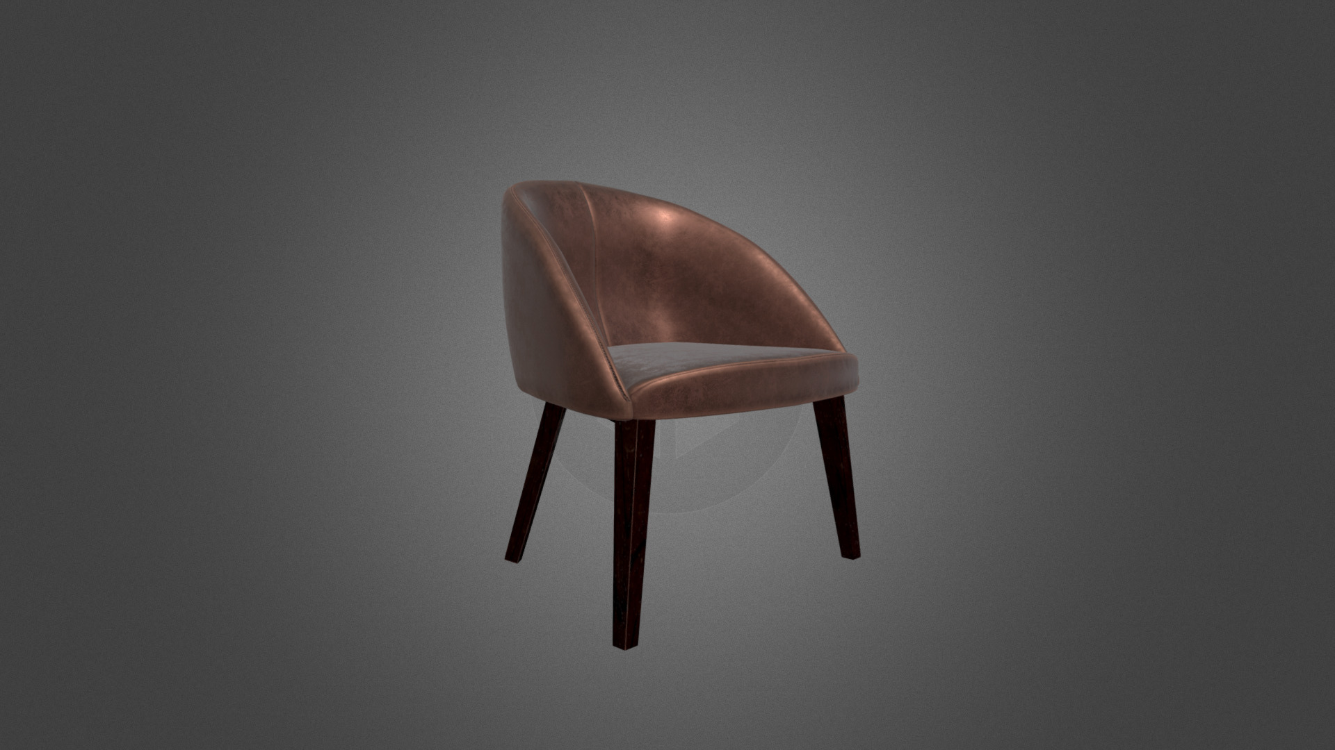 3D model Daisy Chair - This is a 3D model of the Daisy Chair. The 3D model is about a chair with a cushion.