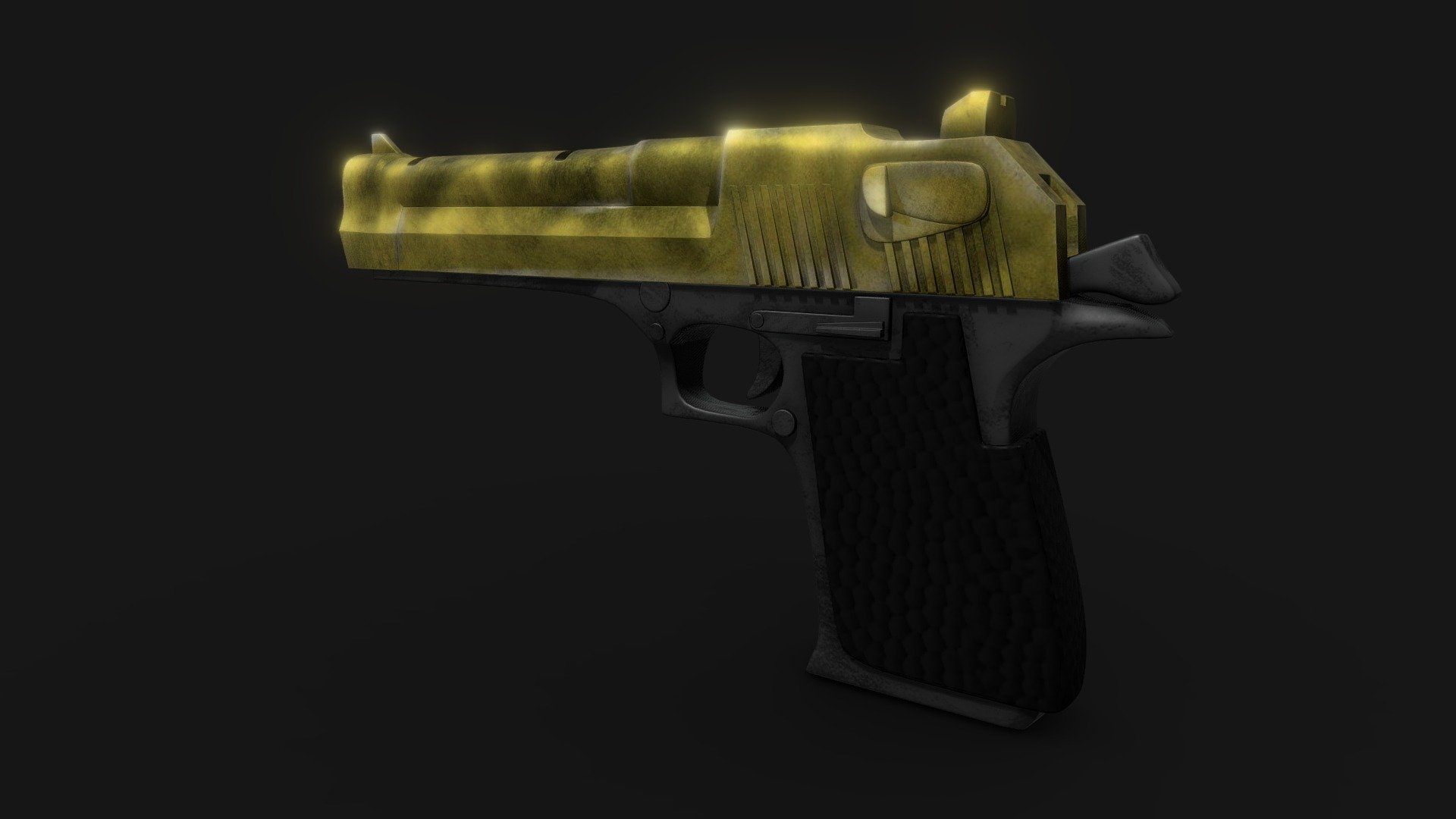 Desert Eagle - Golden Paint