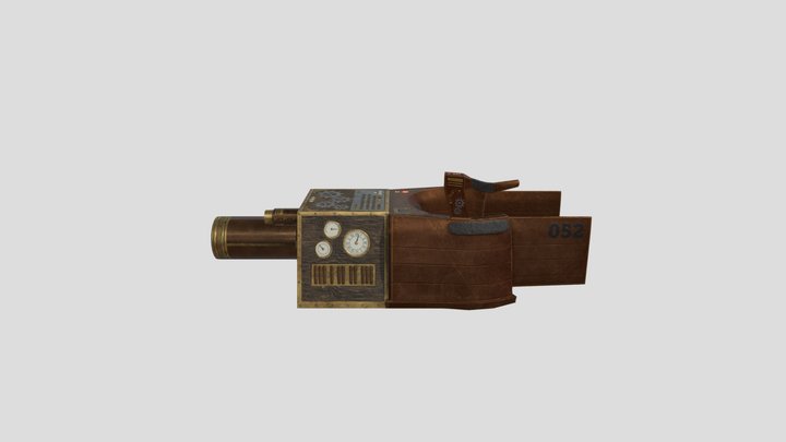 Steampunk Machine 3D Model