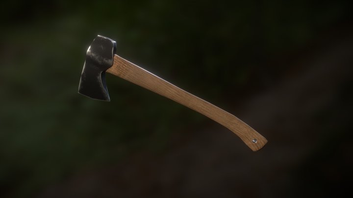 Axe Low (reworked) 3D Model