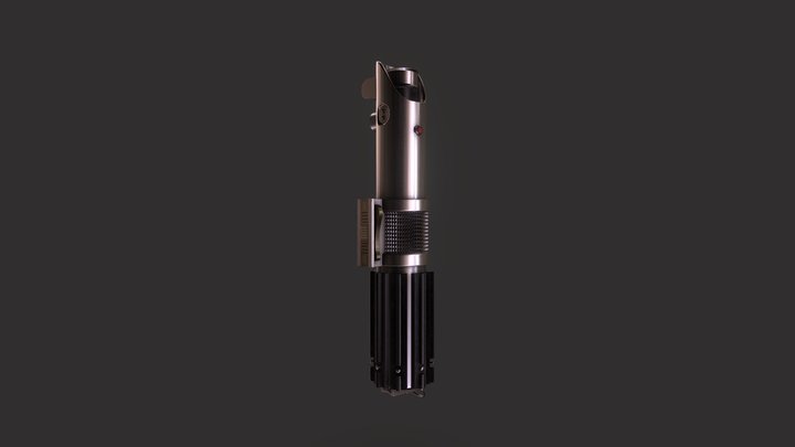 Anakin Skywalker's Lightsaber 3D Model