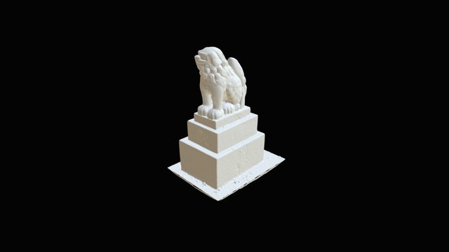 狛犬２ 3D Model