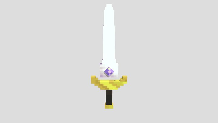 Blessed Sword 3D Model