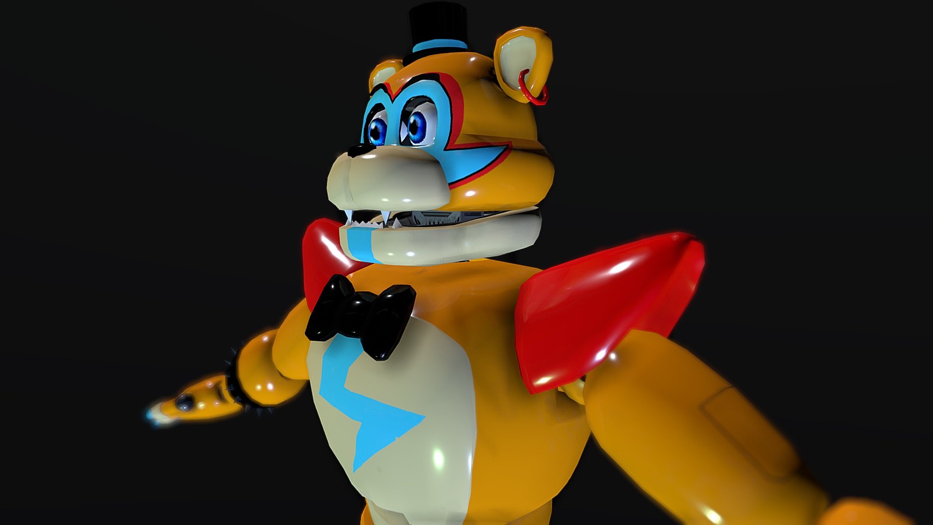 Open3DLab • Freddy (fnaf security breach)