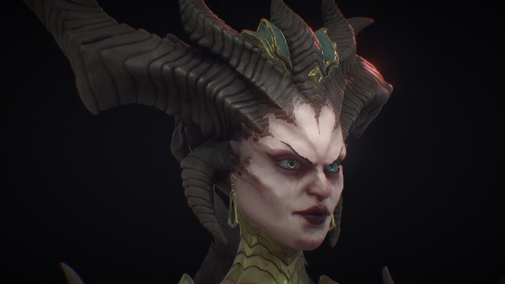 Blessed Mother - Antonio Serrano Esquerdo 3D Model